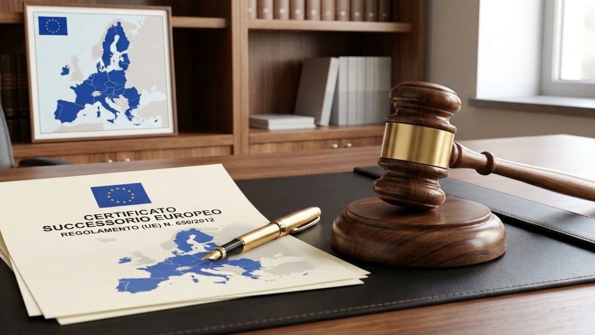 cerificato successorio europeo